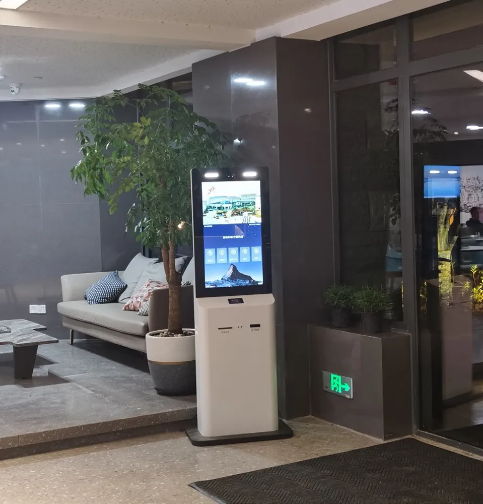 Hotels — Self check-in with ID scan and card dispenser