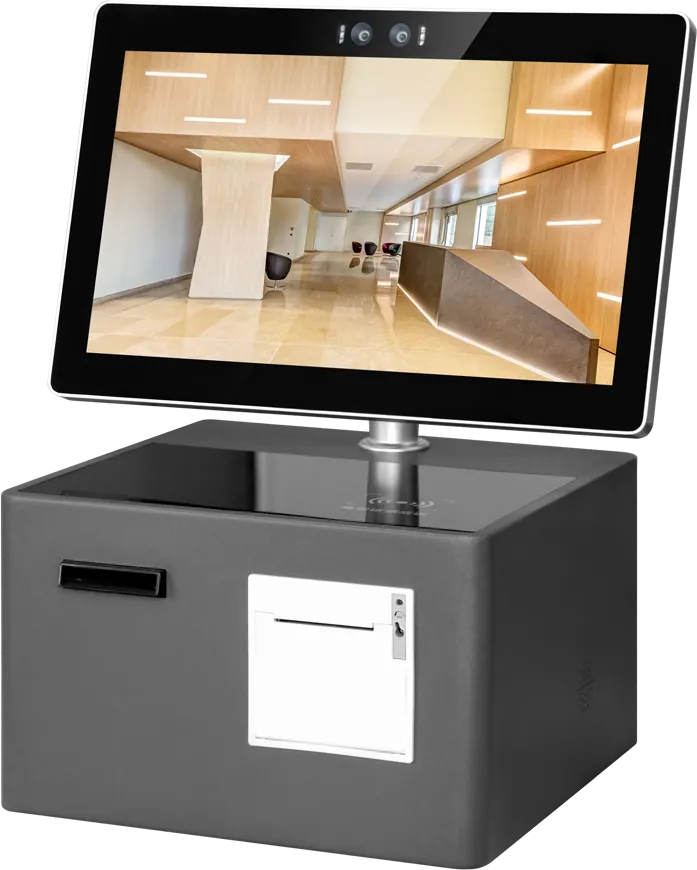 Desktop check-in terminal
