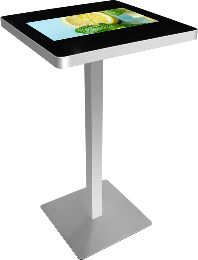 Pedestal touch table